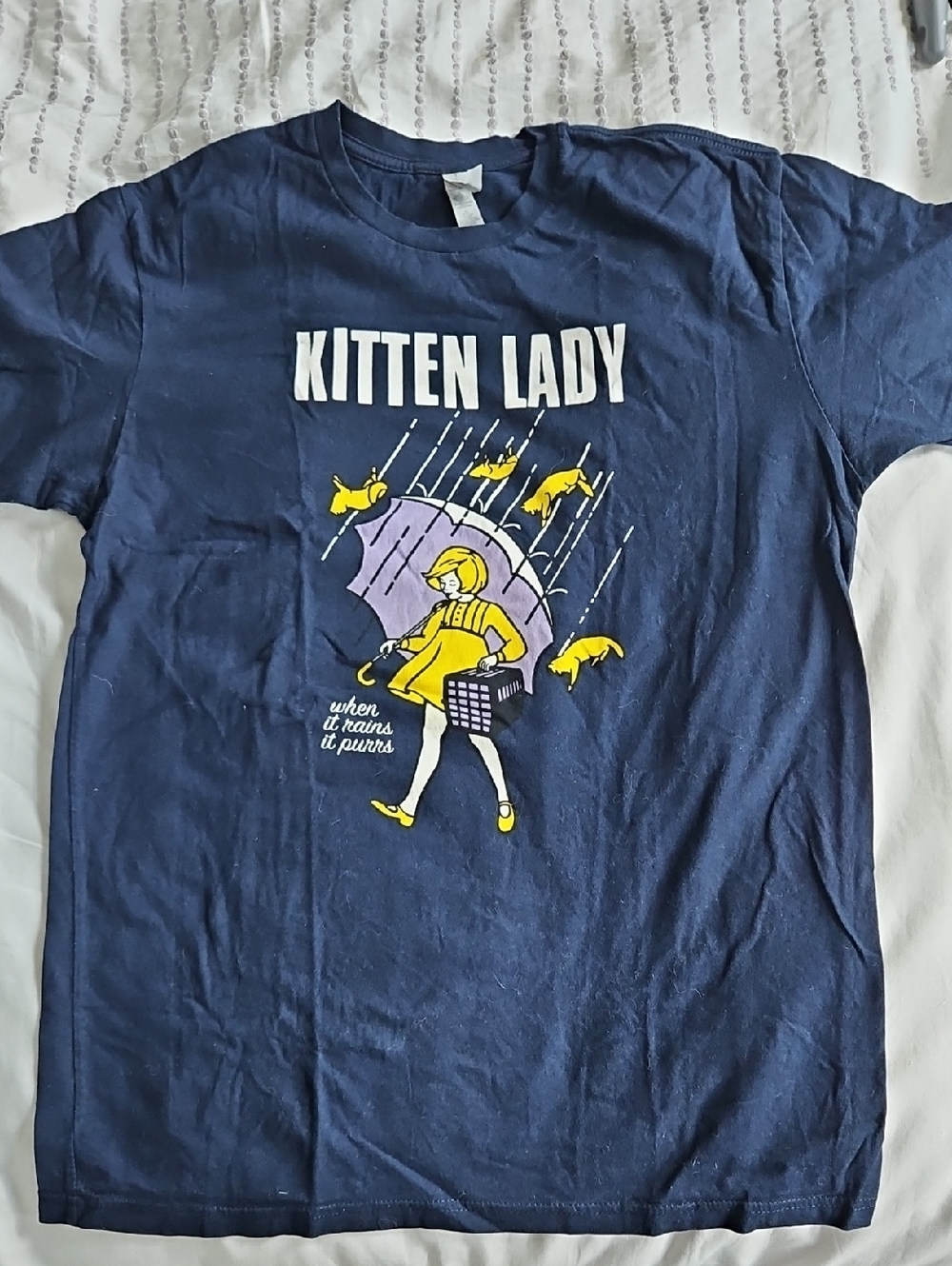 Kitten Lady Medium Tee